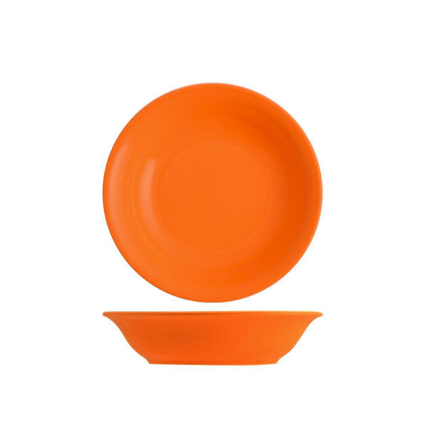 Piatto Iris arancio fondo 7643602 H&H