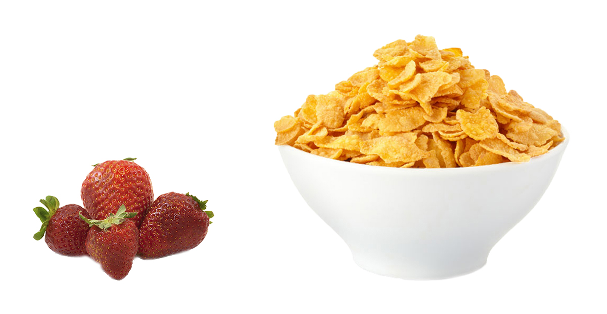 Ricetta Torta di fragole ai corn flakes