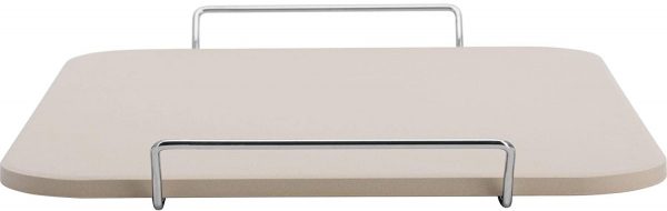 Pietra cuoci pizza in ceramica con supporto 38x30  WESTMARK