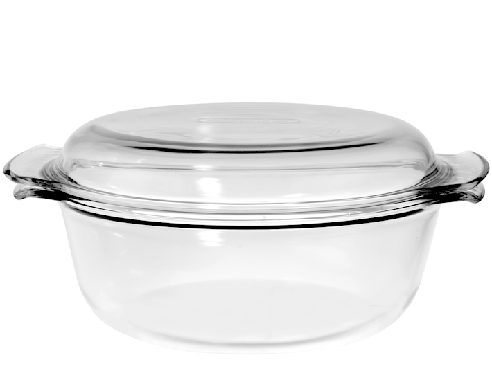 PYREX Classic casseruola tonda con coperchio lt.4,9