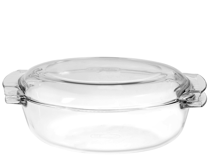 PYREX Classic casseruola ovale con coperchio lt.5,8